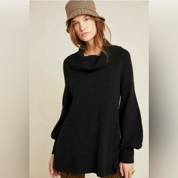 Anthropologie Sweaters - Anthropologie Knit Paloma Black Sweater